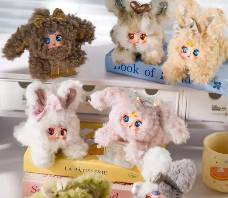 MM Sugar Baby – “Good Bunny” Plush Blind Box (Peach Rabbit
